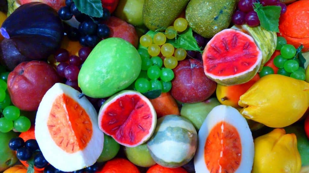 colorful fruits