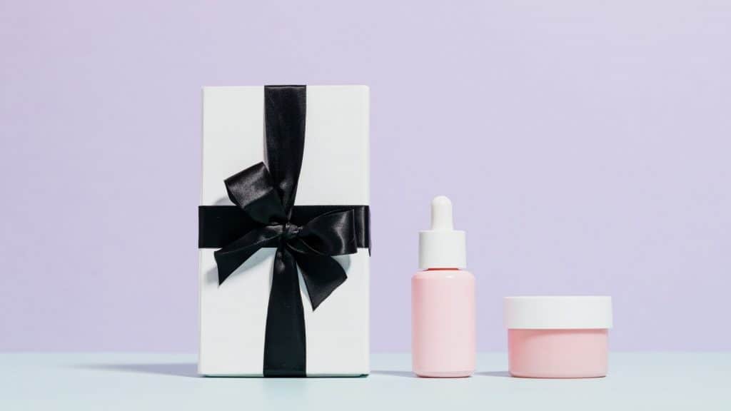 skincare products blank packaging