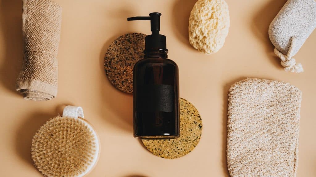 example of skincare product photography