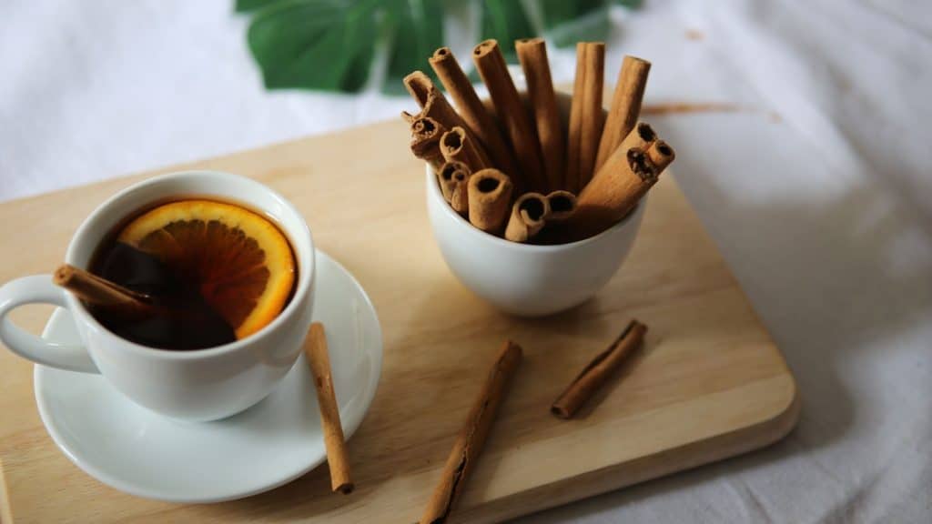 tea packaging design on a white counter