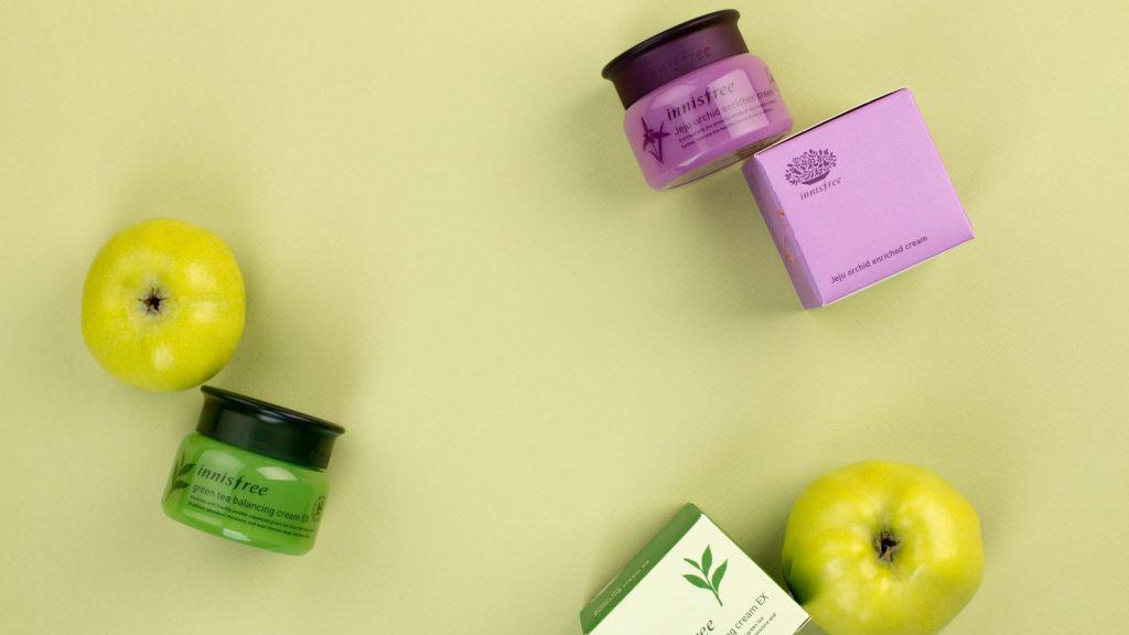 colorful skincare branding