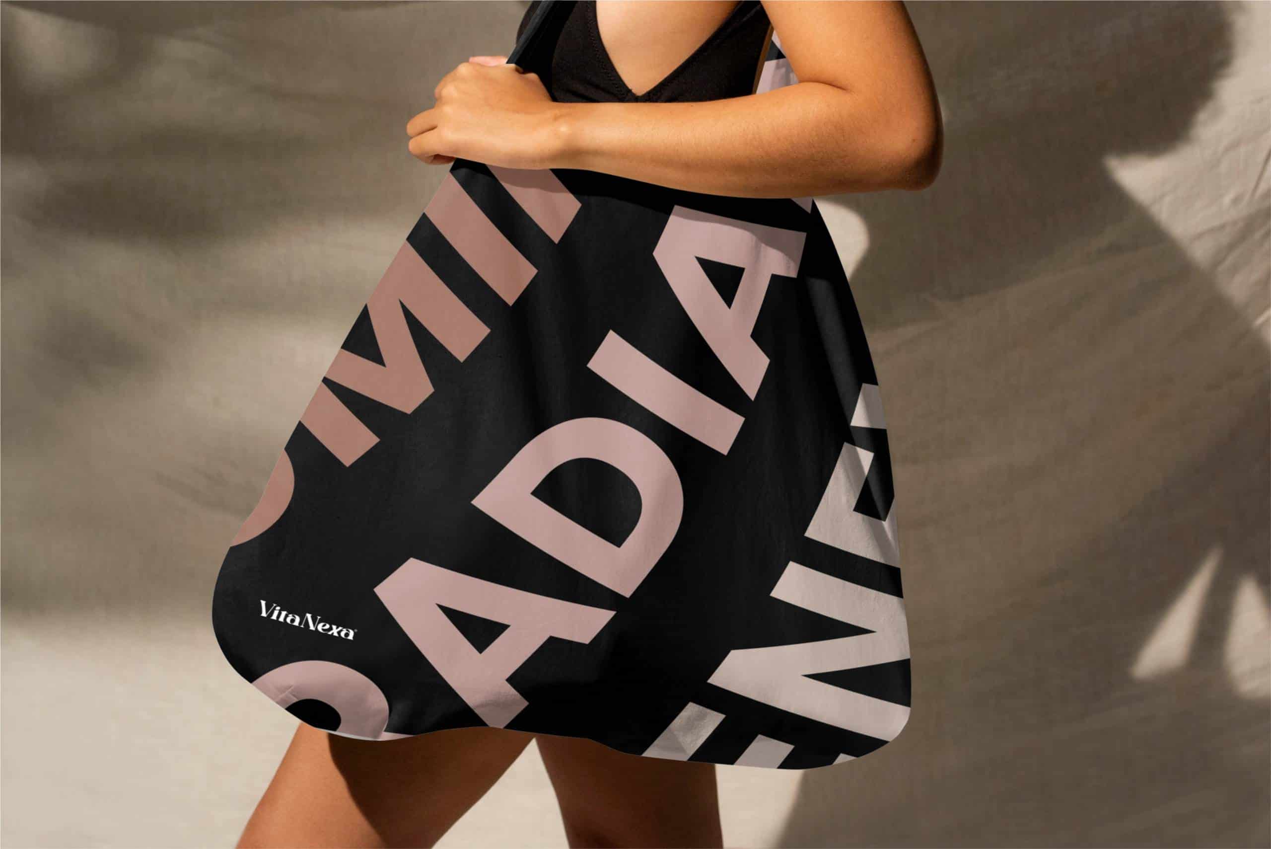 Branding a tote bag supplement company