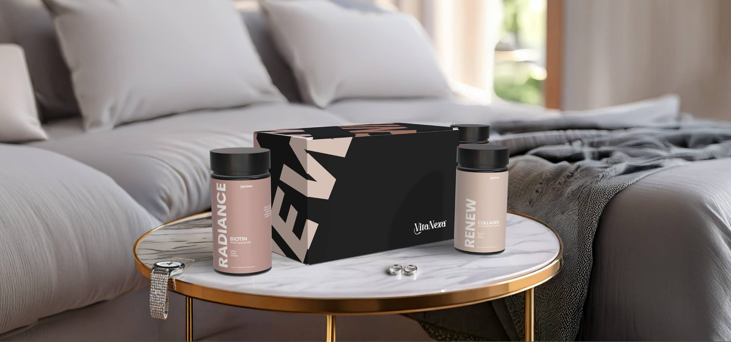 Health and Beauty Supplement Packaging Design
