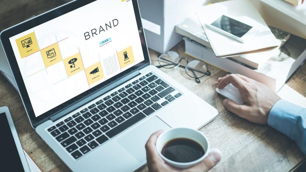 Brand's online presence