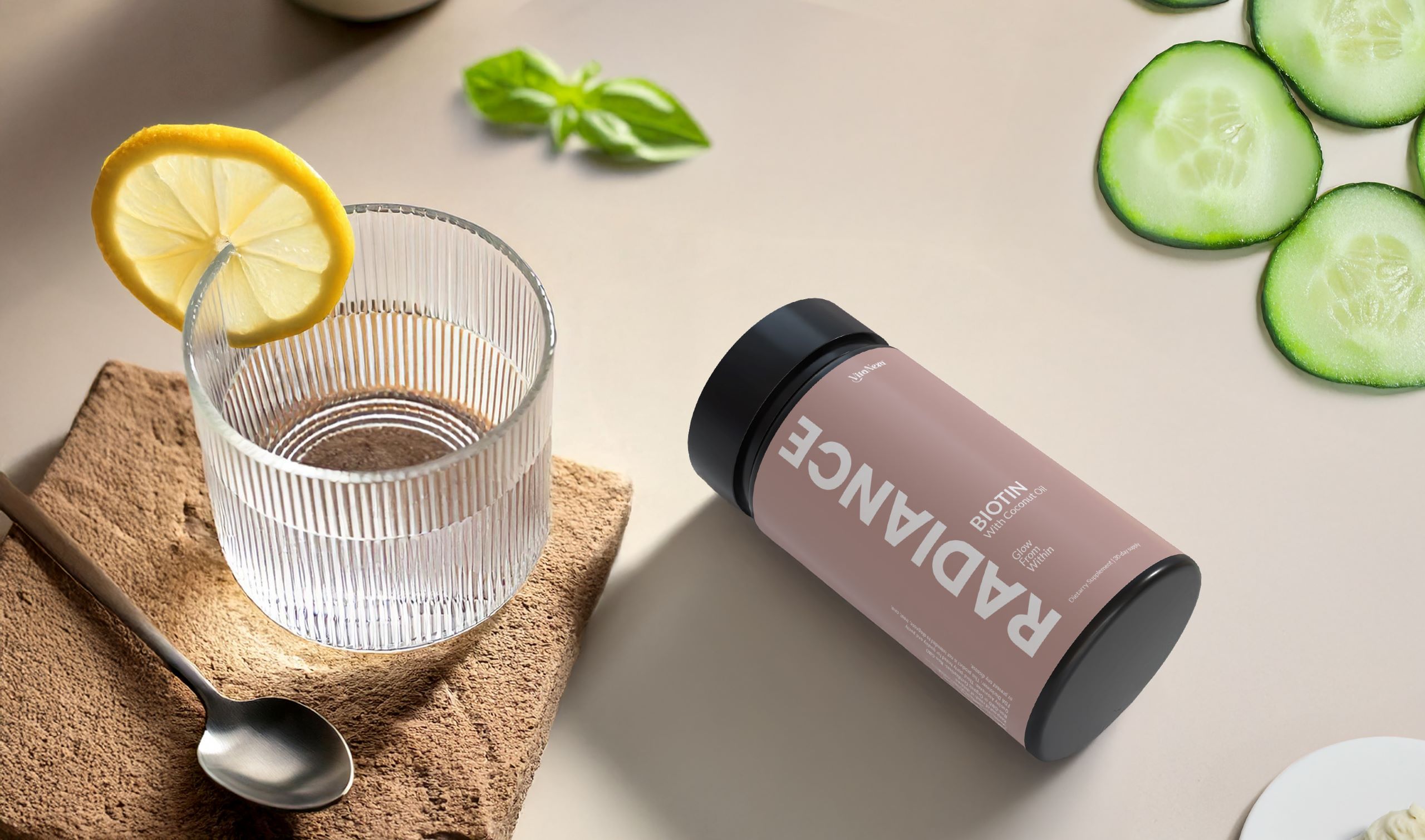 Supplement packaging design by Aventive Studio