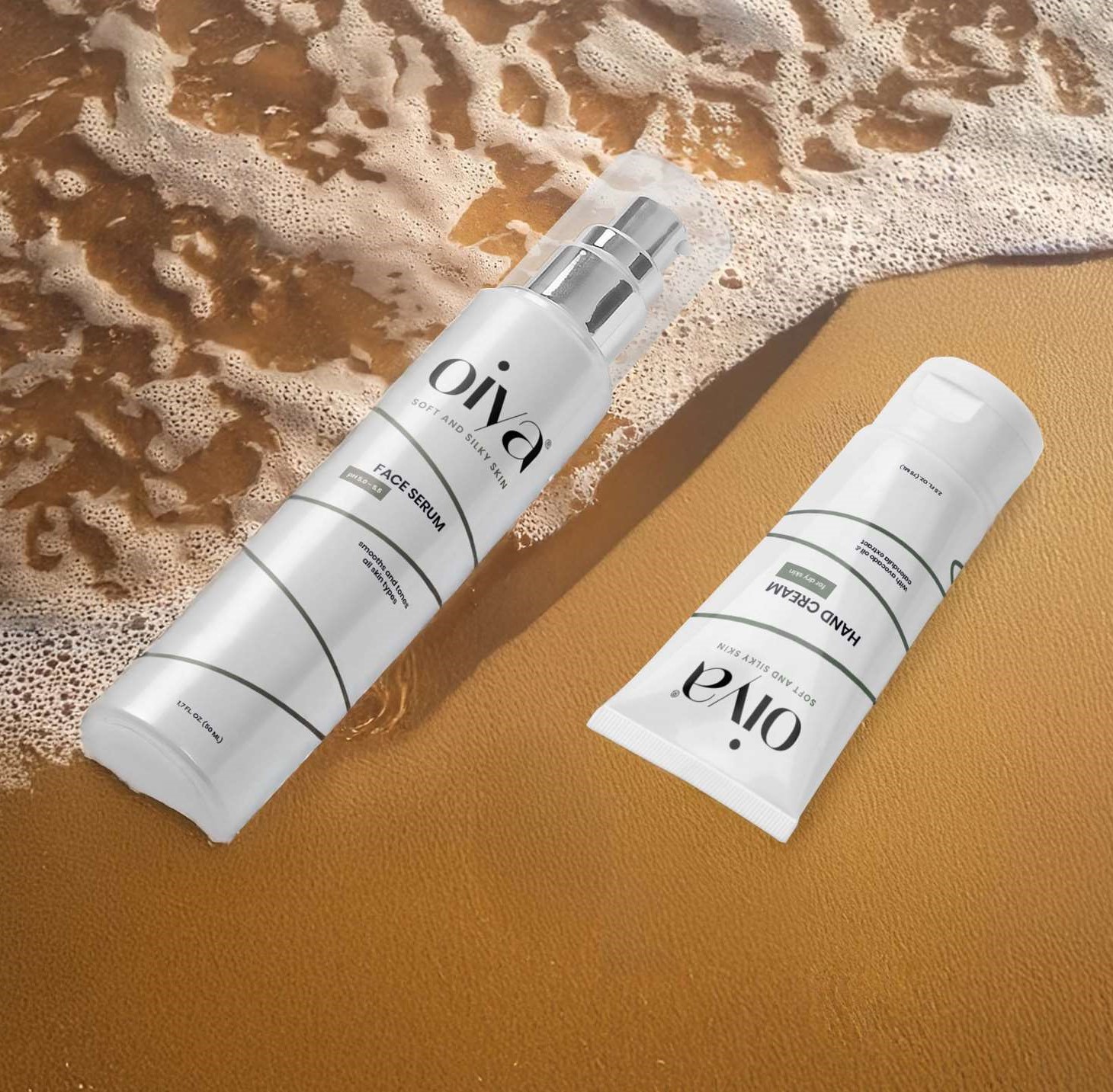 Skincare Label Design