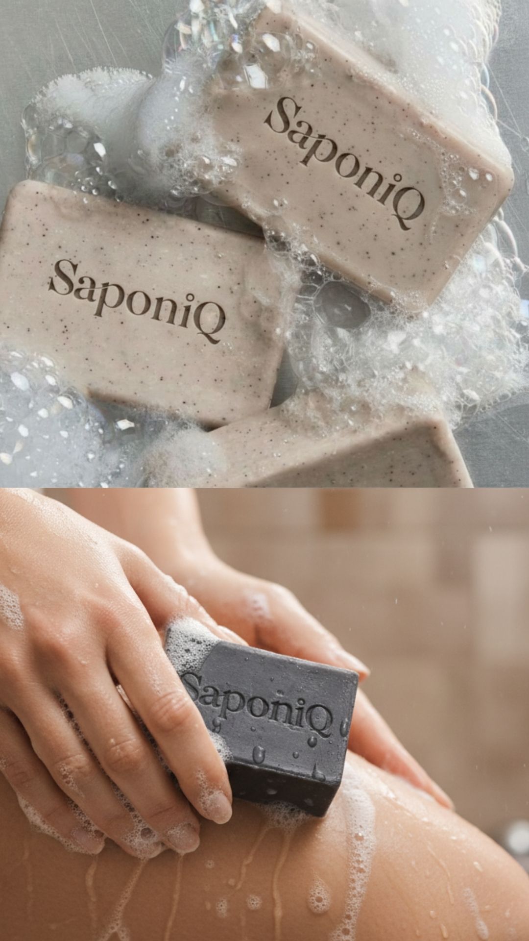 Logo design application on soap bars
