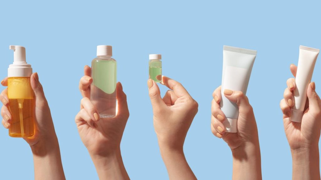 Skincare packaging and bottles